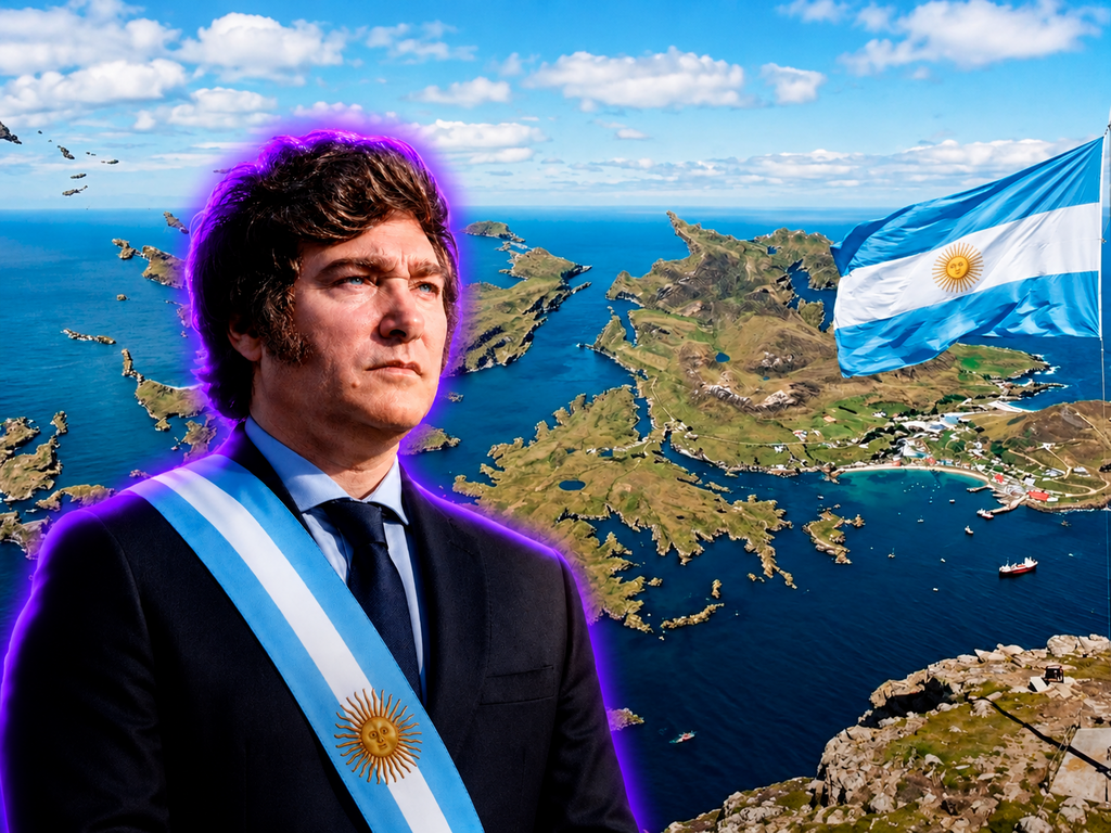 Fuerte respaldo al mensaje de Milei sobre Malvinas en sondeos digitales