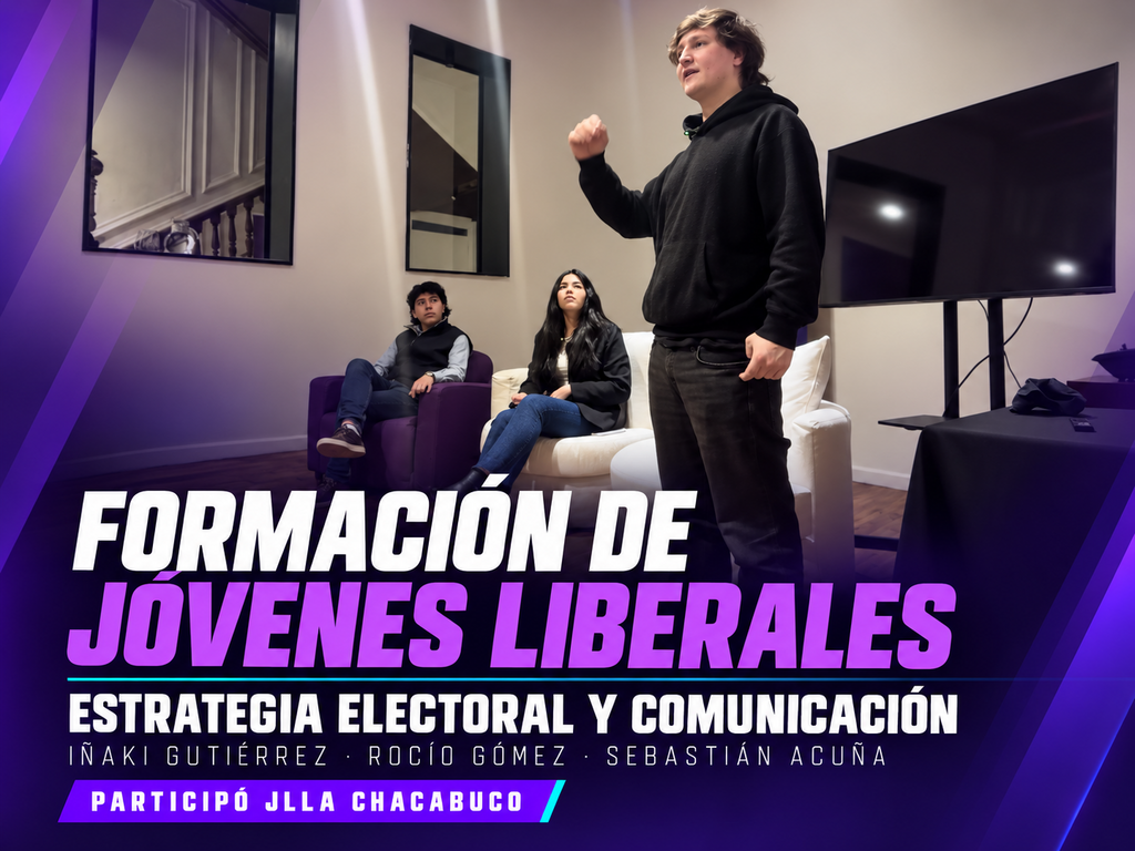 Participamos del Programa de Formación de Jóvenes Liberales con Iñaki Gutierrez