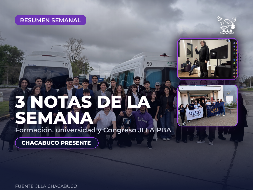 JLLA Chacabuco: una semana de formación y participación juvenil